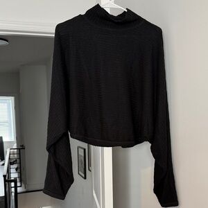 Pilcro Black Wide Sleeve